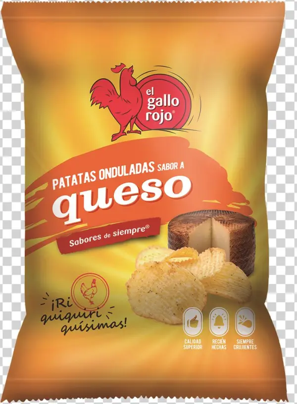 Patatas Onduladas Sabor Queso - Biscuit