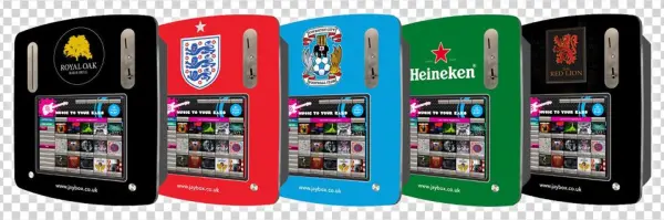 Personalised Jukeboxes - England