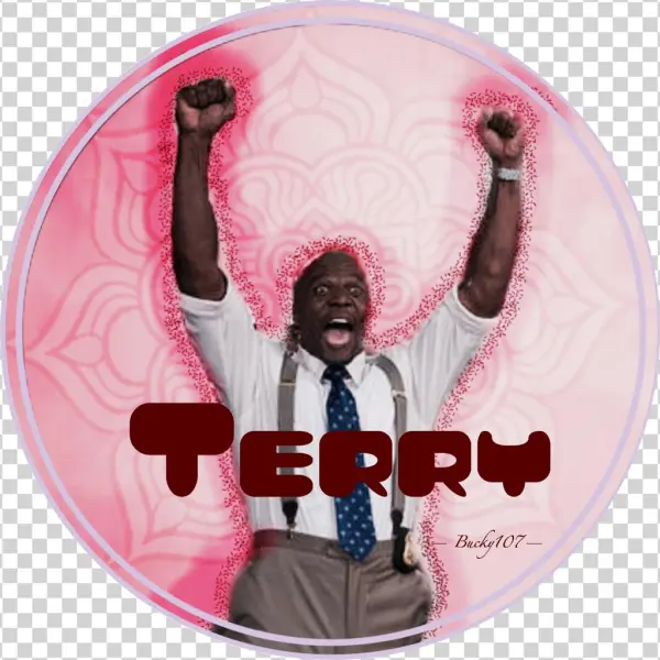 Terrycrews Sticker - Album Cover
