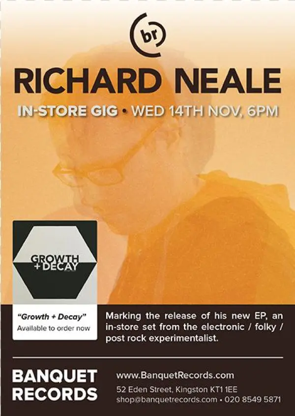 Wednesday 14th November At Banquet Records, - Flyer
