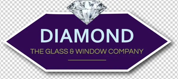 Diamond Glass & Windows Logo - 925 Sterling Silver Clear Crystal Diamond Cube Necklace