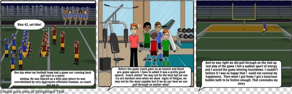 Football Game - Cartoon