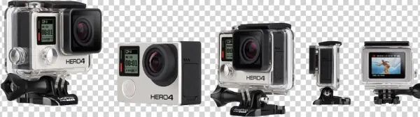 Gopro Camera Png Picture - Gopro 4 Black Back