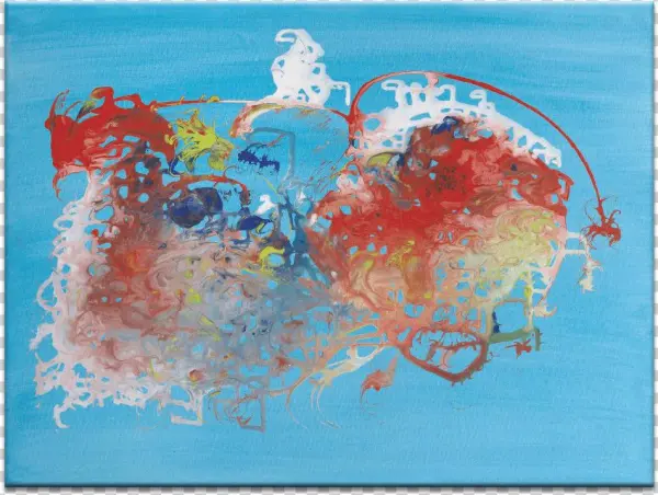 Heartbeat - Gerahmtes Leinwandbild „heartbeat“ Von Brenda Meynell,