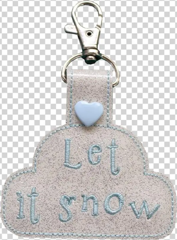 Ith Let It Snow Christmas Key Fob - Keychain