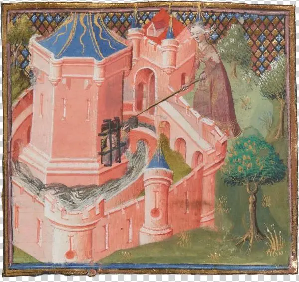 “ Lancelot-graal, L'enserrement De Merlin, Robert De - Middle Ages