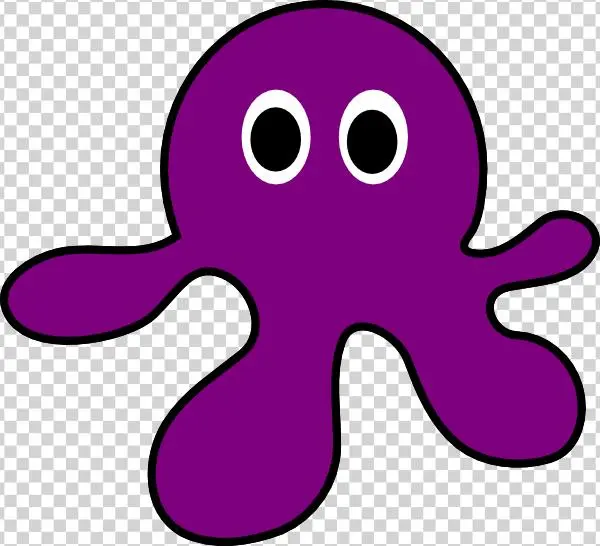 Octopus Svg Clip Arts 600 X 546 Px