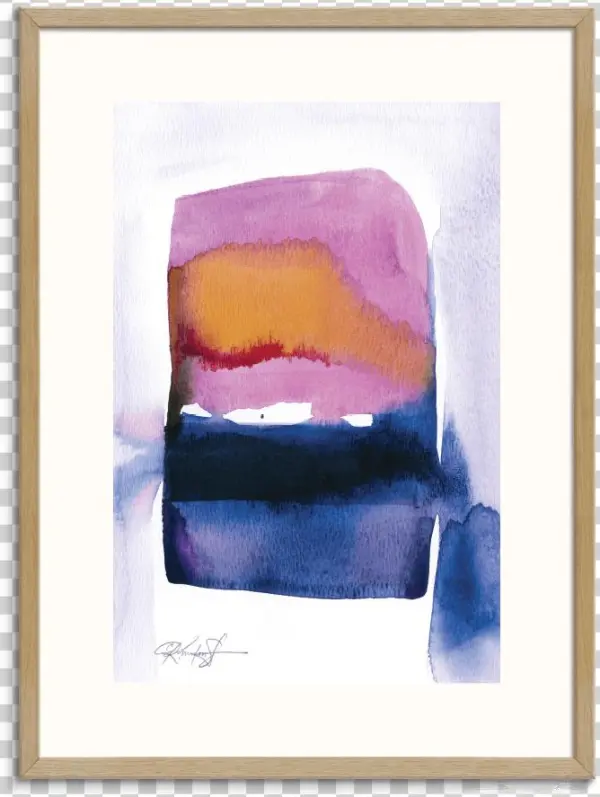 September 20, 2017 In By Artist Lane - Watercolour Abstraction 217 By Kathy Morton Stanion