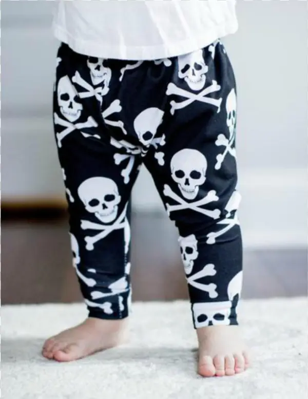 Skull & Crossbones Leggings - Skull And Crossbones