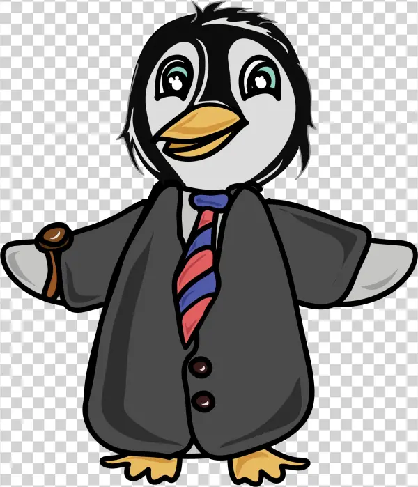 This Free Icons Png Design Of Working Penguin