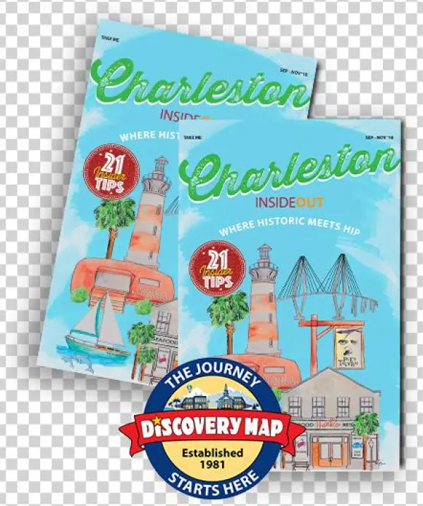 Charleston Inside Out Fall 2018 Magazine Map - Charleston