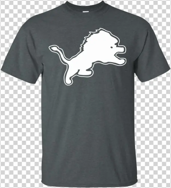 Detroit Lions Logo Football Men's T-shirt - T-shirt