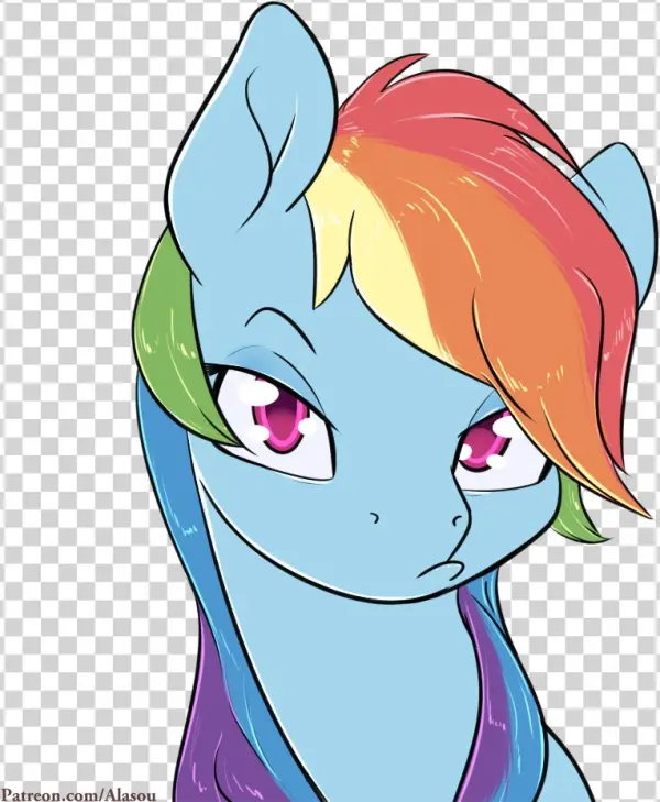 Drawn Rainbow Transparent Background - Cartoon