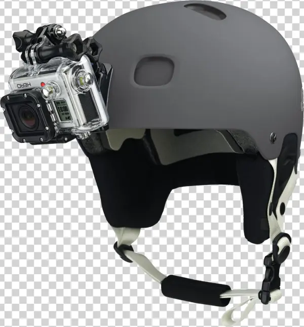 Go Pro Ski Helmet