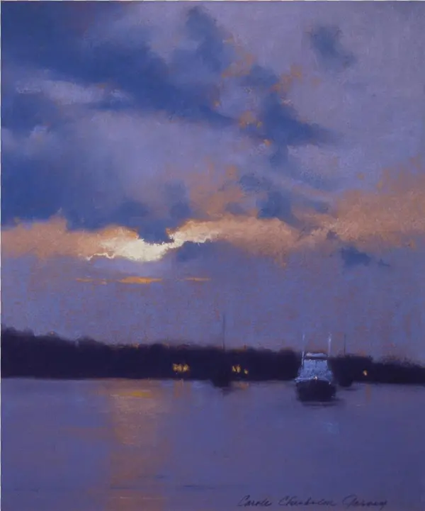 Good Night Edgartown - Painting