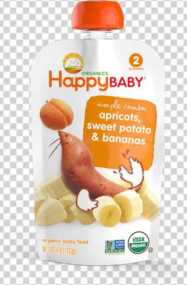 Happy Baby Organic Baby Food, Apricots, Sweet Potato