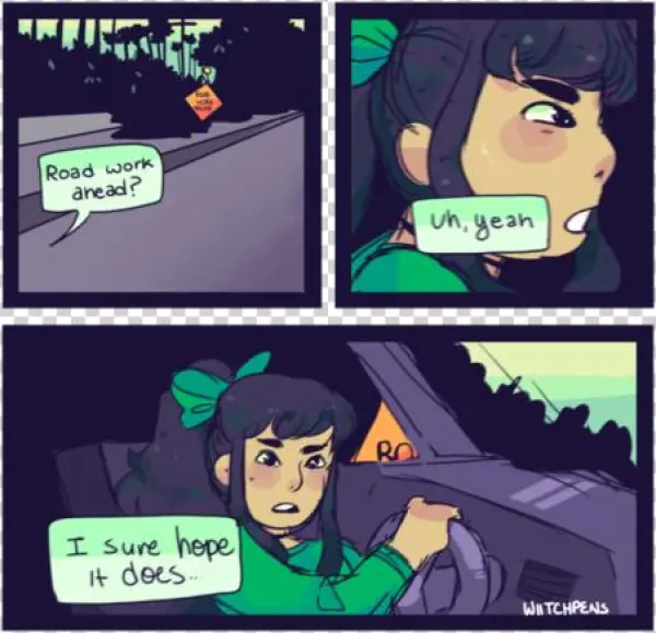 I Feel Like Heather D Drives Everyone Around Since - Cartoon