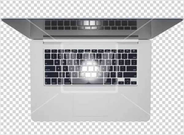 Laptop Top View - Macbook Pro