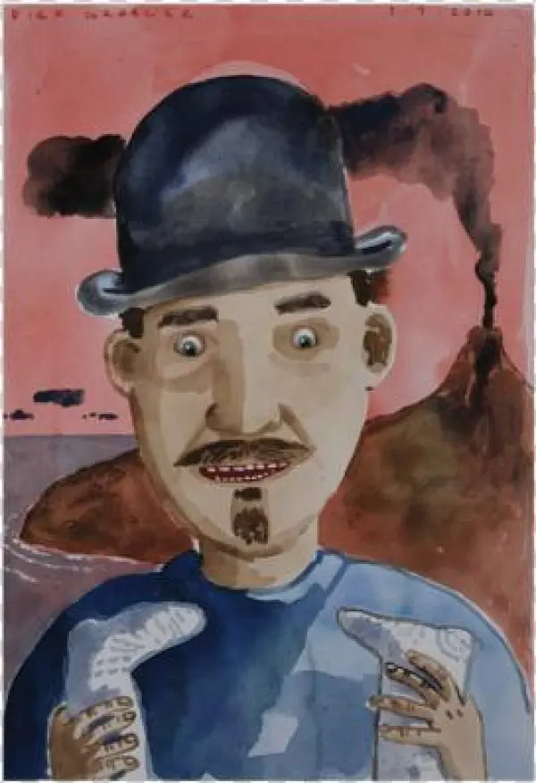 Man With New Wool Socks - Gentleman