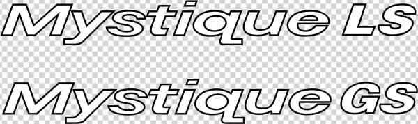 Mystique Logo Png Transparent - Vector Graphics