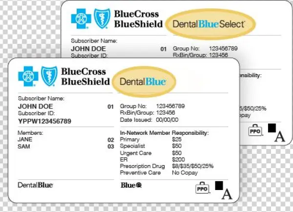 Not Sure What Plan You Have - Blue Cross Blue Shield Dental