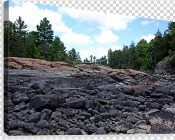 On The Rocks Canvas Print - Outcrop