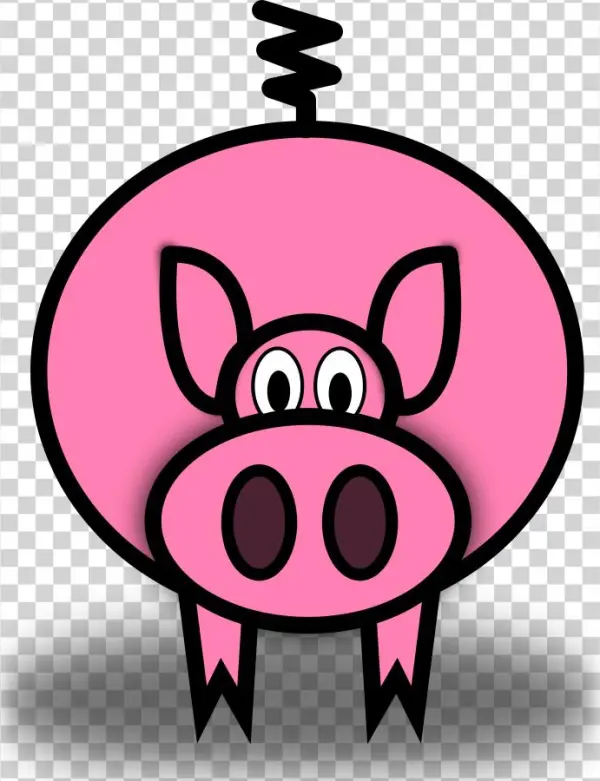 This Free Clipart Png Design Of Pig Clipart