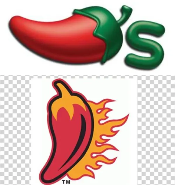 Top - Chili's - Bottom - Ragin' Cajun - Louisiana's Ragin' Cajuns