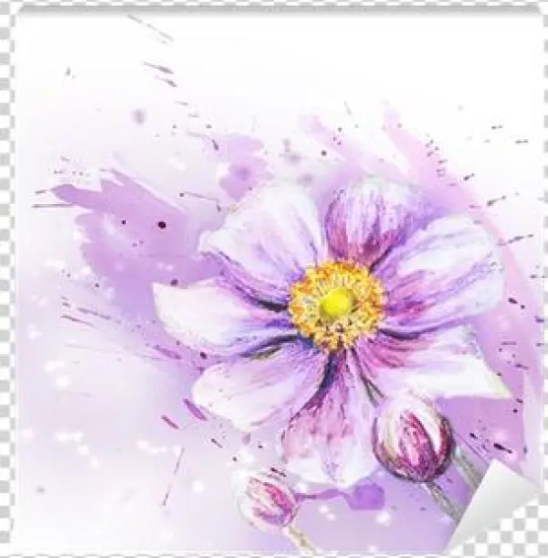 Wall Mural • Pixers® • We Live To Change - Watercolor Painting