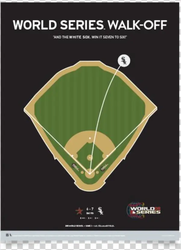 White Sox World Series Walk-off Print - Babe Ruth's Called Shot