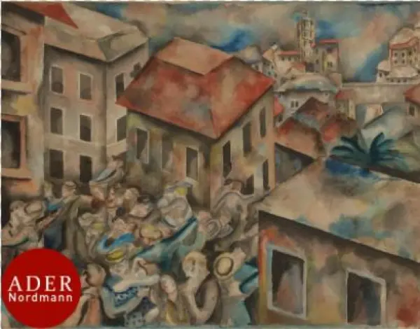 Ancient And Modern Drawings At Ader, Paris, Mar 23 - Painting