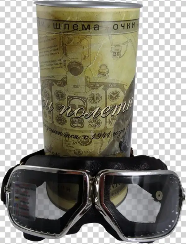 Black Glass Flis Tub - Glasses