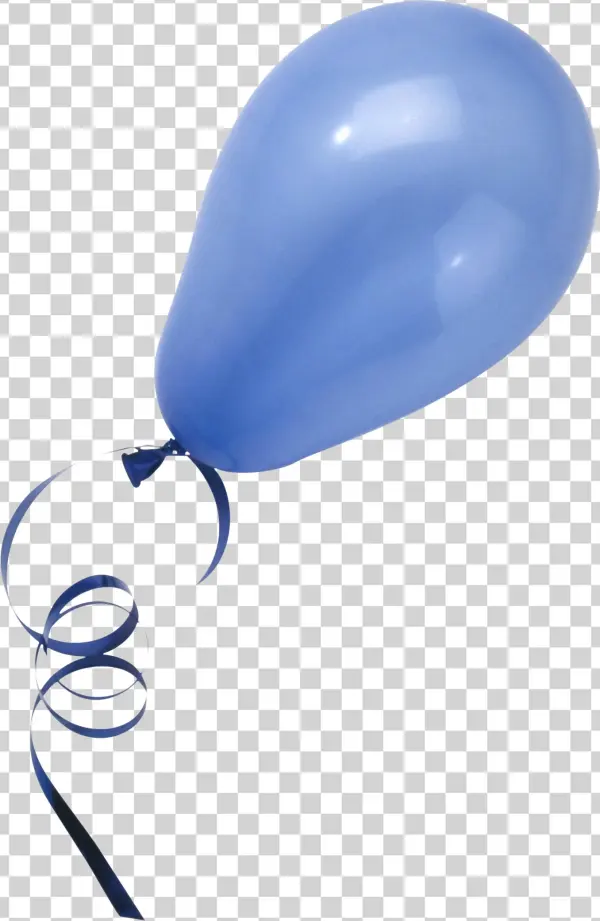 Blue Balloon Png Image - Objects