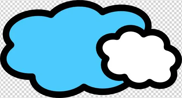 Clouds Blue And White Svg Clip Arts 600 X 323 Px