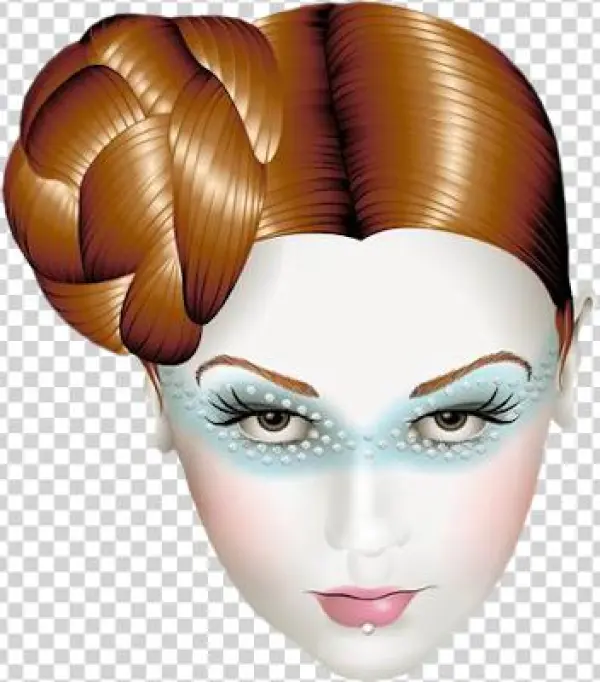 Face-bling - Drawing