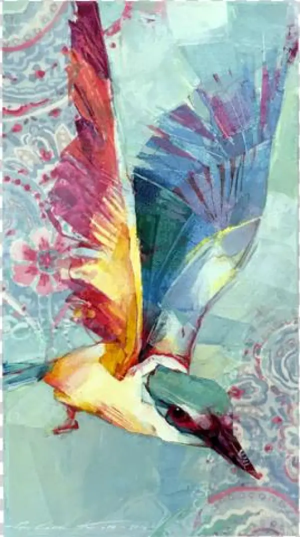 Kingfisher - Painting