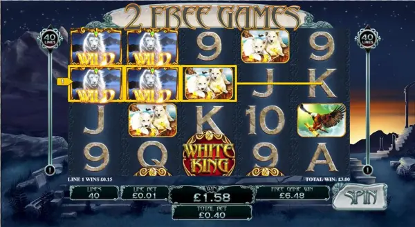 Majestic Night Free Games - Scoreboard