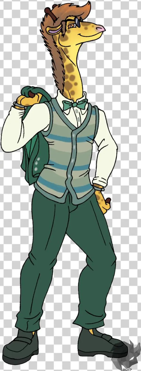 Mask Pinup - Illustration