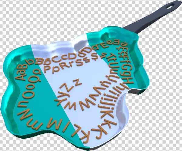 Pan-nigerian Alphabet In Nigerian Pan - Wikimedia Commons