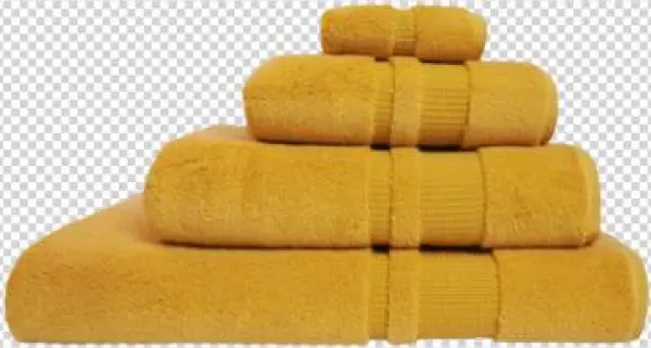 Pera Towel - Pera Flannel, Yellow, Bath Towels & Flannels, Supima