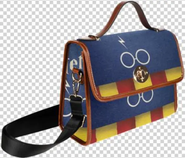 Sale Psylocke Waterproof Canvas Brief Case Business - Pink Butterfly Swirl, Waterproof Canvas Handbag, Shoulder