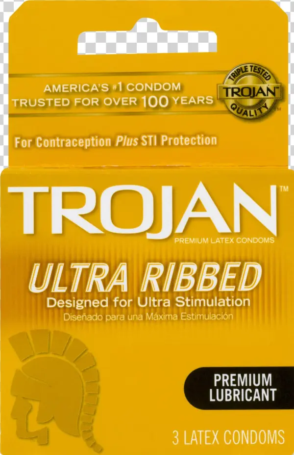 Trojan Ultra Ribbed