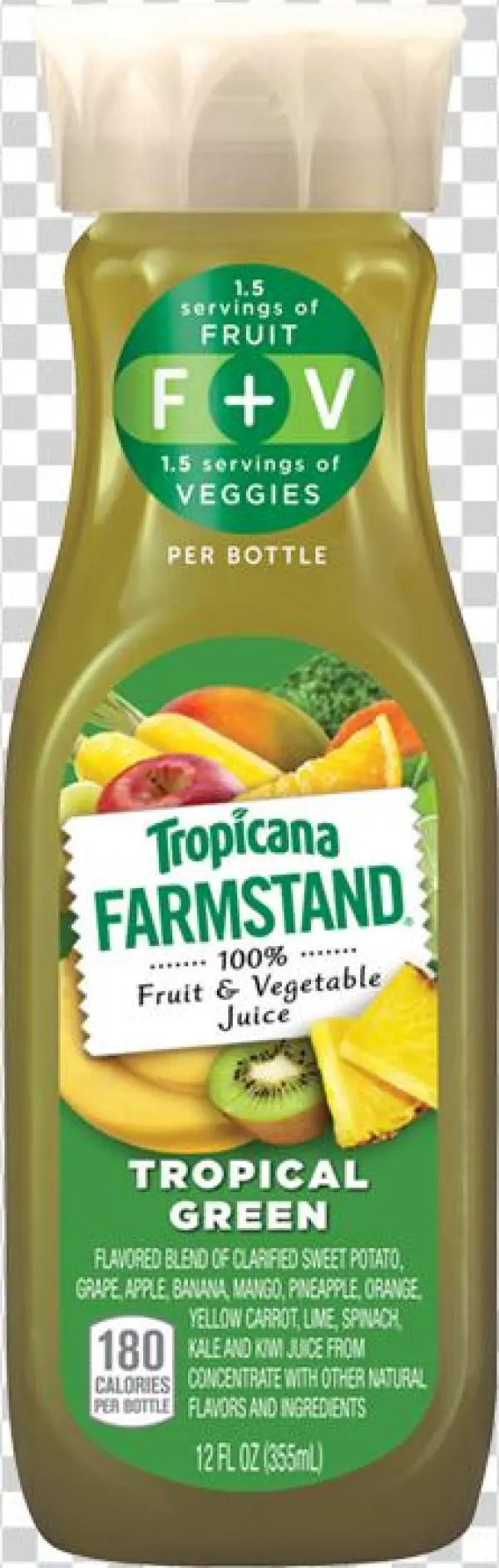 Tropicana Juice - Tropicana Farmstand Fruit And Vegetable Juice, Tropical