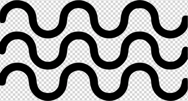 Wave Free Icon - 六 文 銭 家紋