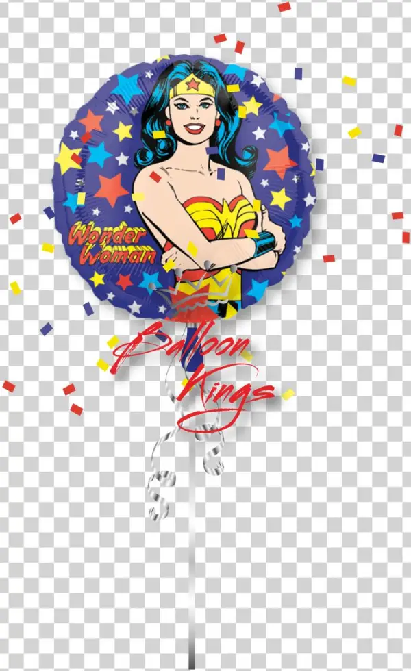 Wonder Woman - Wonder Woman Super Heroes Party Mylar Foil Balloon