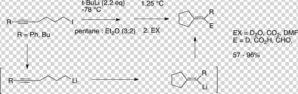 A Sample Stereoselective Intramolecular Carbolithiation - Stereoselectivity