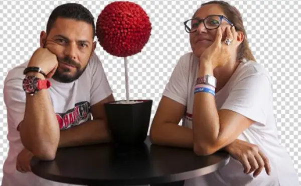 Con Alci Rivero Y Vicky Moratinos - Tenerife