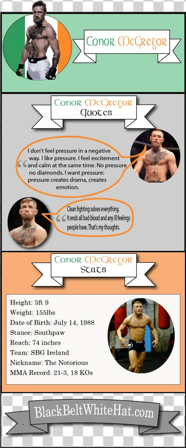 Conor Mcgregor Infographic - Lingerie
