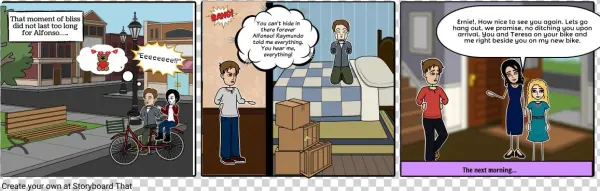 Continuation Of "broken Chain" - Cartoon