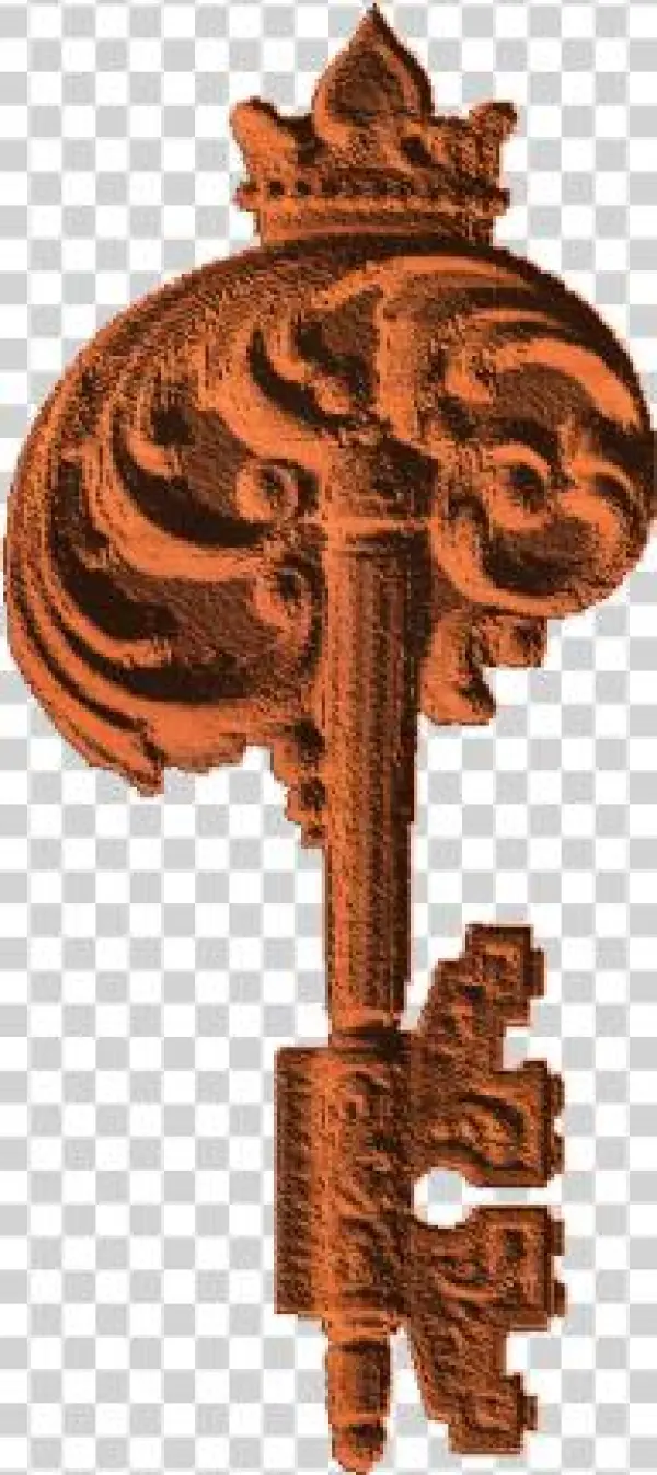 Fancy Skeleton Key - Illustration